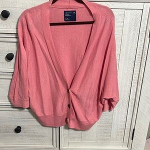 Cardigan with 3/4 sleeves, light weight